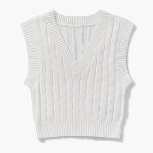 H&M sleeveless knit sweater